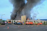 Gro&szlig;brand bei Panem in Bleicherode (Foto: S. Dietzel)