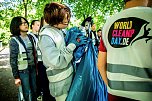 Aufr&auml;um-Aktion der Humbolt-Sch&uuml;ler im Stadtpark (Foto: Christoph Keil)