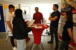 An der Lessing-Schule wurde gestern die dritte Runde des "Tags in der Praxis" mit einer Berufsmesse eingel&auml;utett (Foto: agl)