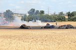 Verhinderter Feldbrand heute Mittag (Foto: S.Dietzel)