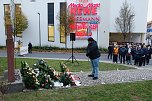 Gedenken an die Pogromnacht von 1938 (Foto: agl) Gedenken an die Pogromnacht von 1938 (Foto: agl)