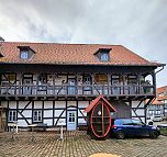 Ingrid Arthur im Tabakspeicher (Foto: P.Blei)