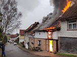 Brand in Steigerthal (Foto: C. Wilhelm)