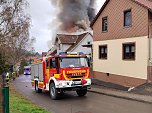 Brand in Steigerthal (Foto: C. Wilhelm)