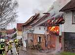 Brand in Steigerthal (Foto: C. Wilhelm)