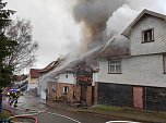 Brand in Steigerthal (Foto: C. Wilhelm)