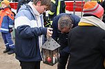 Das Friedenslicht aus Bethlehem ist zum 14. mal im Landkreis verteilt worden (Foto: agl)