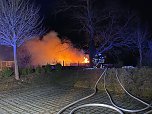 Brandeinsatz im alten Jahr in Ellrich (Foto: S. Dietzel)