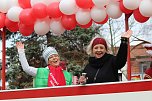 Ausgelassen und fr&ouml;hlich feierten die Menschen am Rosenmontag in Sondershausen (Foto: Eva Maria Wiegand)
