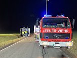 Verunfallter Elektro-Bus (Foto: S. Dietzel)
