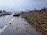 Unfall auf der Autobahn 38 (Foto: S.Dietzel)
