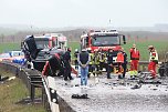 Unfall bei Bad Langensalza (Foto: S.Dietzel)