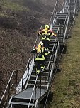 Südharzer Feuerwehrleute beim 2. Oberhofer Treppenlauf (Foto: C.Burkert) Südharzer Feuerwehrleute beim 2. Oberhofer Treppenlauf (Foto: C.Burkert)