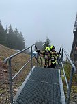 Südharzer Feuerwehrleute beim 2. Oberhofer Treppenlauf (Foto: C.Burkert) Südharzer Feuerwehrleute beim 2. Oberhofer Treppenlauf (Foto: C.Burkert)