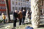 Gedenken vor dem Rathaus (Foto: agl) Gedenken vor dem Rathaus (Foto: agl)
