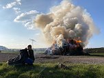 Osterfeuer in Harzungen (Foto: Sandra Witzel)