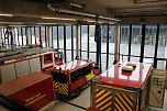 Ein erster Blick hinter die Fassade der neuen Feuerwache (Foto: agl) Ein erster Blick hinter die Fassade der neuen Feuerwache (Foto: agl)