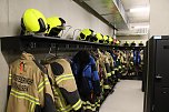 Ein erster Blick hinter die Fassade der neuen Feuerwache (Foto: agl) Ein erster Blick hinter die Fassade der neuen Feuerwache (Foto: agl)