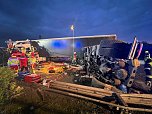 Schwerer Unfall auf der A38 (Foto: S. Dietzel) Schwerer Unfall auf der A38 (Foto: S. Dietzel)