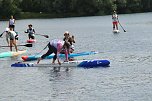 Grand Slam auf dem Wasser: beim EVN Sup Cup traf sich heute wieder die Elite der Stehpaddler auf dem Sundh&auml;user See (Foto: agl)