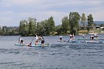 Grand Slam auf dem Wasser: beim EVN Sup Cup traf sich heute wieder die Elite der Stehpaddler auf dem Sundh&auml;user See (Foto: agl)