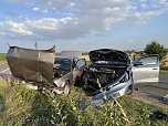 Unfall zwischen Hesserode und Nordhausen (Foto: S. Dietzel)