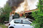 Fotos vom Feuer in Salza (Foto: S.Dietzel)