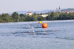 Die ersten Wettk&auml;mpfe beim Scheunenhof-Triathlon (Foto: agl)