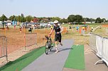 Die ersten Wettk&auml;mpfe beim Scheunenhof-Triathlon (Foto: agl)