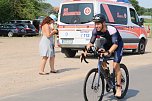 Die ersten Wettk&auml;mpfe beim Scheunenhof-Triathlon (Foto: agl)