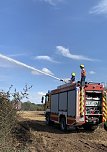 Feuer in der Goldenen Aue (Foto: Die am Einsatz beteiligten Feuerwehren)