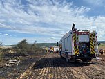 Feuer in der Goldenen Aue (Foto: Die am Einsatz beteiligten Feuerwehren)