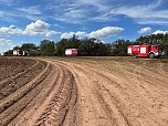 Feuer in der Goldenen Aue (Foto: Die am Einsatz beteiligten Feuerwehren)