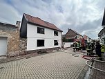 Wohnhausbrand inn G&ouml;rsbach (Foto: S.Dietzel/Feuerwehr)