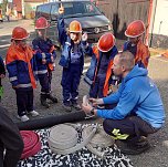 Pr&uuml;fung f&uuml;r die Jugendfeuerwehr (Foto: Julian Rathmann)