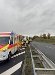 Unfall auf dem Autobahnzubringer (Foto: S.Dietzel) Unfall auf dem Autobahnzubringer (Foto: S.Dietzel)