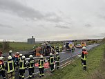 Unfall auf dem Autobahnzubringer (Foto: S.Dietzel) Unfall auf dem Autobahnzubringer (Foto: S.Dietzel)