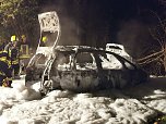 Autobrand gestern Nacht (Foto: S.Dietzel)