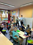 Neue Erstklässler begrüßt (Foto: Förderverein Grundschule Ilfeld) Neue Erstklässler begrüßt (Foto: Förderverein Grundschule Ilfeld)