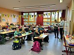 Neue Erstklässler begrüßt (Foto: Förderverein Grundschule Ilfeld) Neue Erstklässler begrüßt (Foto: Förderverein Grundschule Ilfeld)
