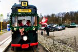 Die "Weihnachtsbahn" war unterwegs (Foto: Verein) Die "Weihnachtsbahn" war unterwegs (Foto: Verein)