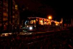 Die "Weihnachtsbahn" war unterwegs (Foto: Verein) Die "Weihnachtsbahn" war unterwegs (Foto: Verein)