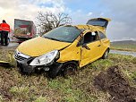 Unfall bei Heringen (Foto: Feuerwehr Heringen / Silvio Dietzel) Unfall bei Heringen (Foto: Feuerwehr Heringen / Silvio Dietzel)