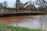 Hochwasserabwehr in Sundhausen (Foto: Sven Tetzel) Hochwasserabwehr in Sundhausen (Foto: Sven Tetzel)