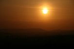 Sonnenuntergang - fotografiert vom Hainer Berg (Foto: Christoph Keil)