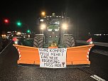 Bauernprotest bei Bleicherode (Foto: S. Dietzel)
