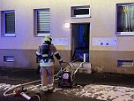 Wieder brannte es in der Leimbacher Stra&szlig;e (Foto: S.Dietzel)