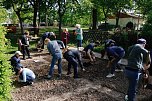 Die Gem&uuml;seackerdemie am F&ouml;rderzentrum Pestalozzi (Foto: agl)