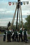 Maibaum gesetzt (Foto: F. Jeschke) Maibaum gesetzt (Foto: F. Jeschke)