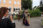 Unterwegs mit dem Verein f&uuml;r Lebendiges Mittelalter (Foto: agl)